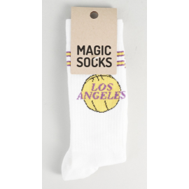 Magic Socks Calze Spugna Bianche Los Angeles Adulto - Giuglar Shop