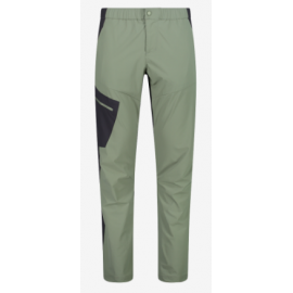 Cmp Man Long Pantalone Verde Salvia/Nero Uomo - Giuglar Shop