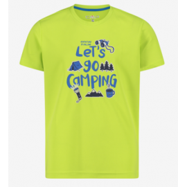 Cmp Kid T-Shirt M/M Giallo Fluo Stampa Junior Bimbo - Giuglar Shop