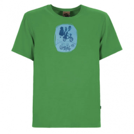 E9 Broom Greenapple T-Shirt M/M Verde Uomo - Giuglar Shop