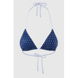 North Sails Basic Triangle Beachwear Combo 3 Triangolo Blu Ancore Donna - Giuglar Shop